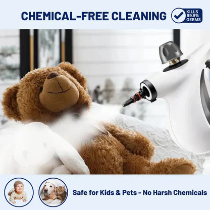 ⏳LAST DAY SALE 50% OFF!!🔥Pressurized Handheld Multi-Surface Natural Steam Cleaner with 12 pcs Accessories